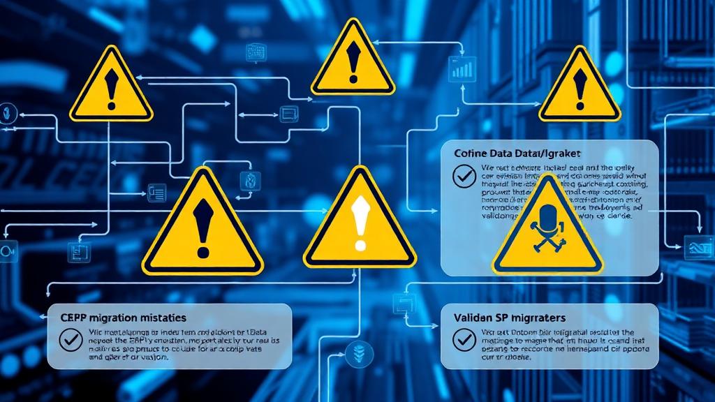 Top 7 erreurs à éviter lors d'une migration ERP
