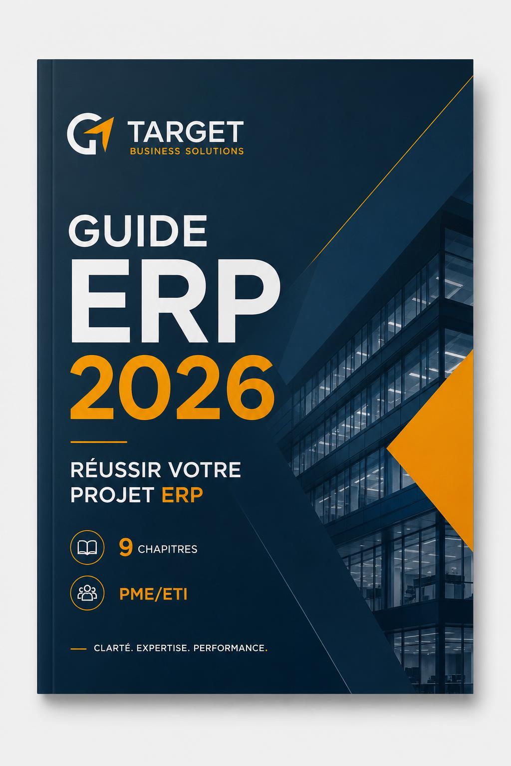 Couverture du Guide ERP 2026 – Target Business Solutions