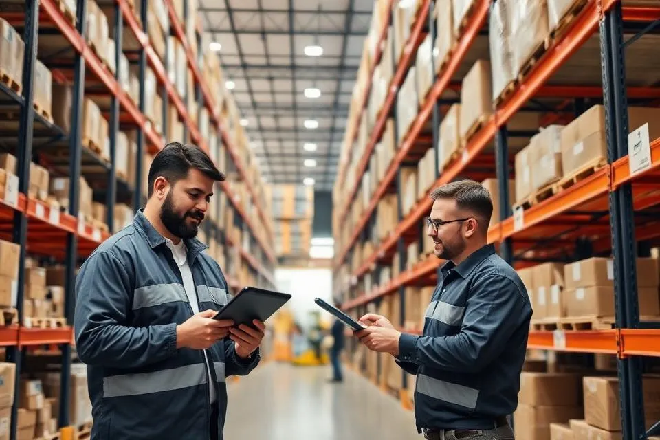 Entrepôt de négoce et distribution avec gestion ERP